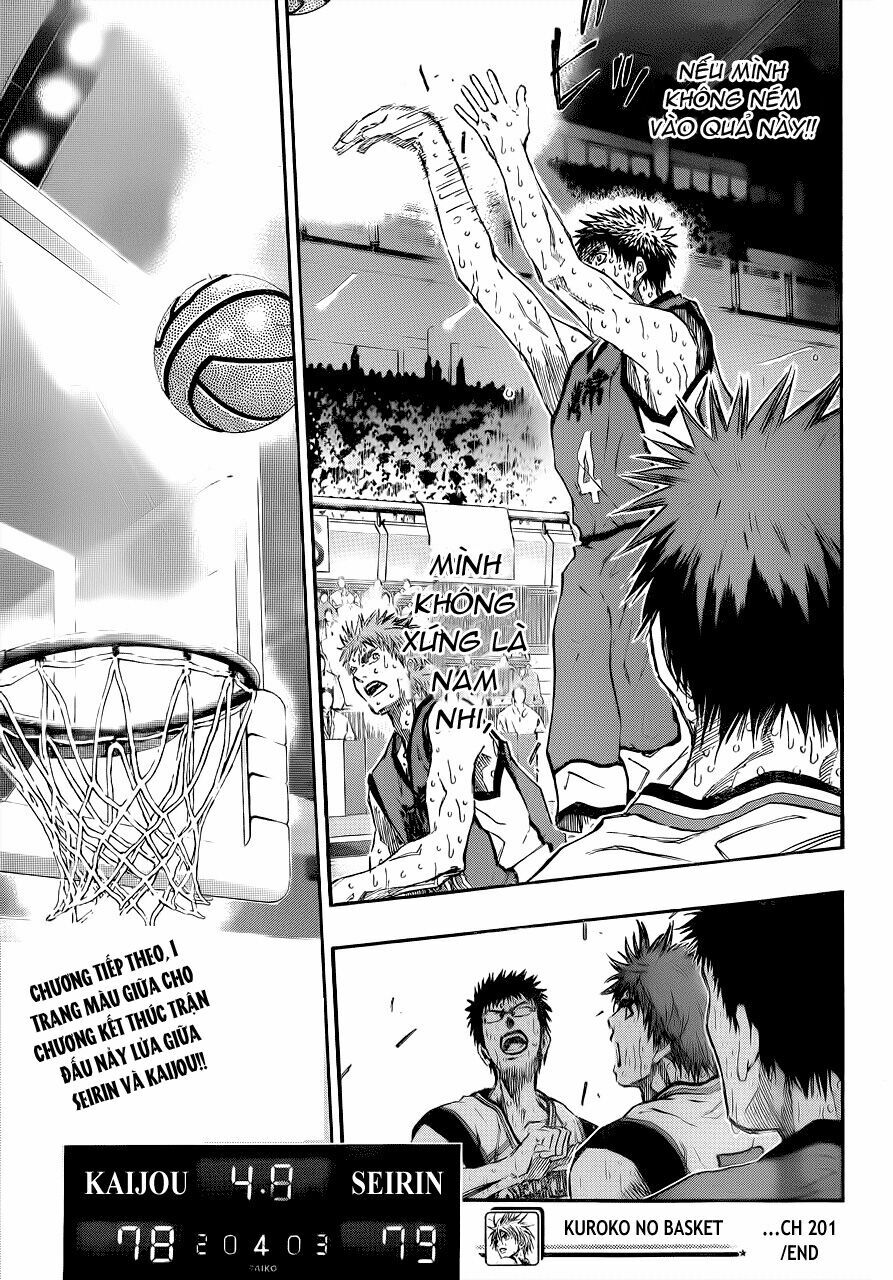 Vua bóng rổ Kuroko: Chapter 201