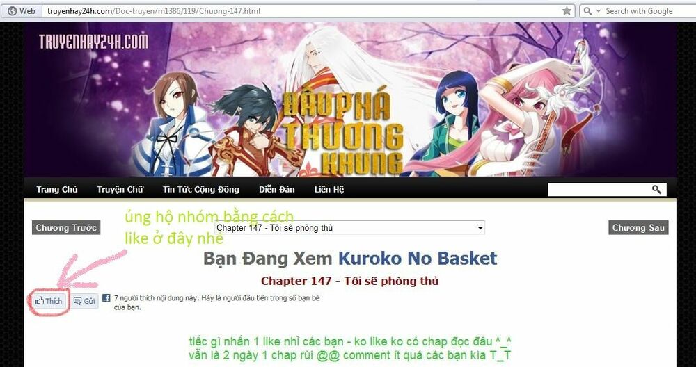 Vua bóng rổ Kuroko: Chapter 202
