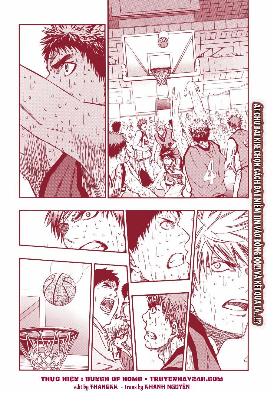 Vua bóng rổ Kuroko: Chapter 202