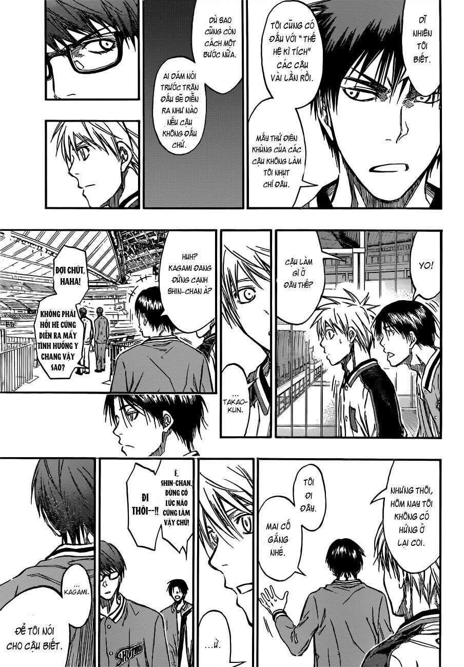 Vua bóng rổ Kuroko: Chapter 203