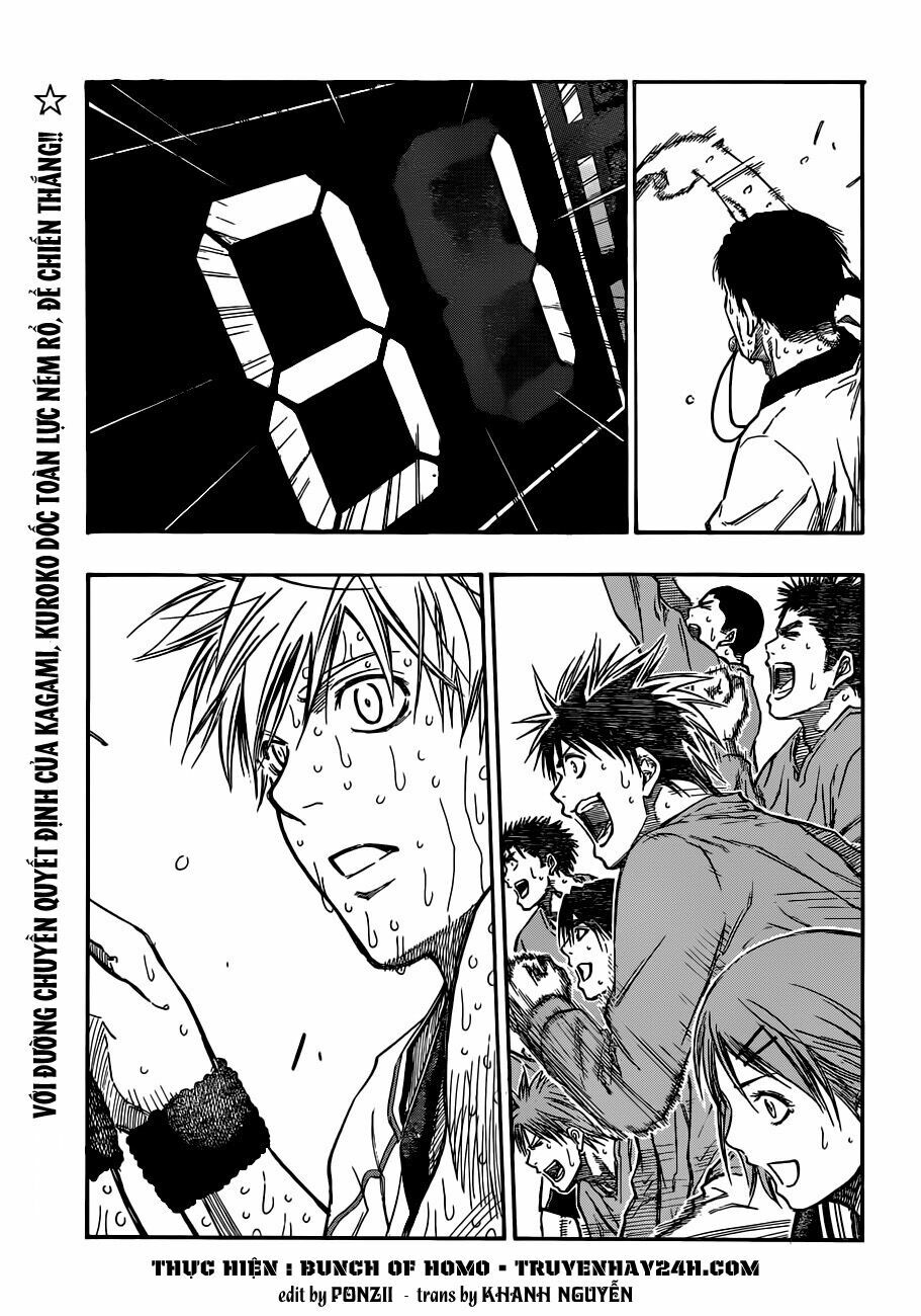 Vua bóng rổ Kuroko: Chapter 203