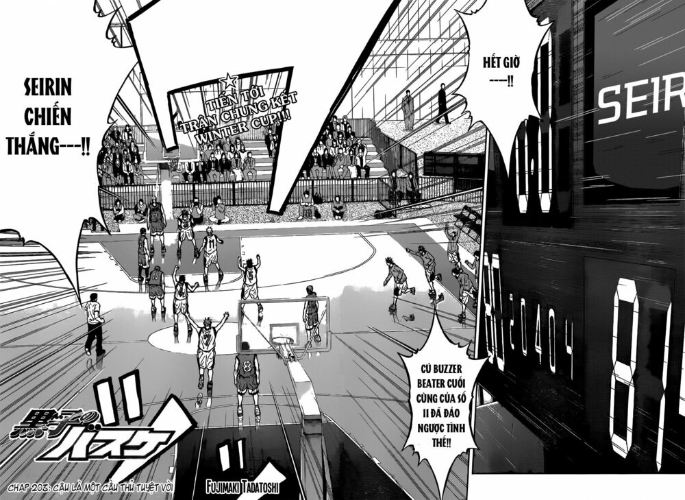 Vua bóng rổ Kuroko: Chapter 203