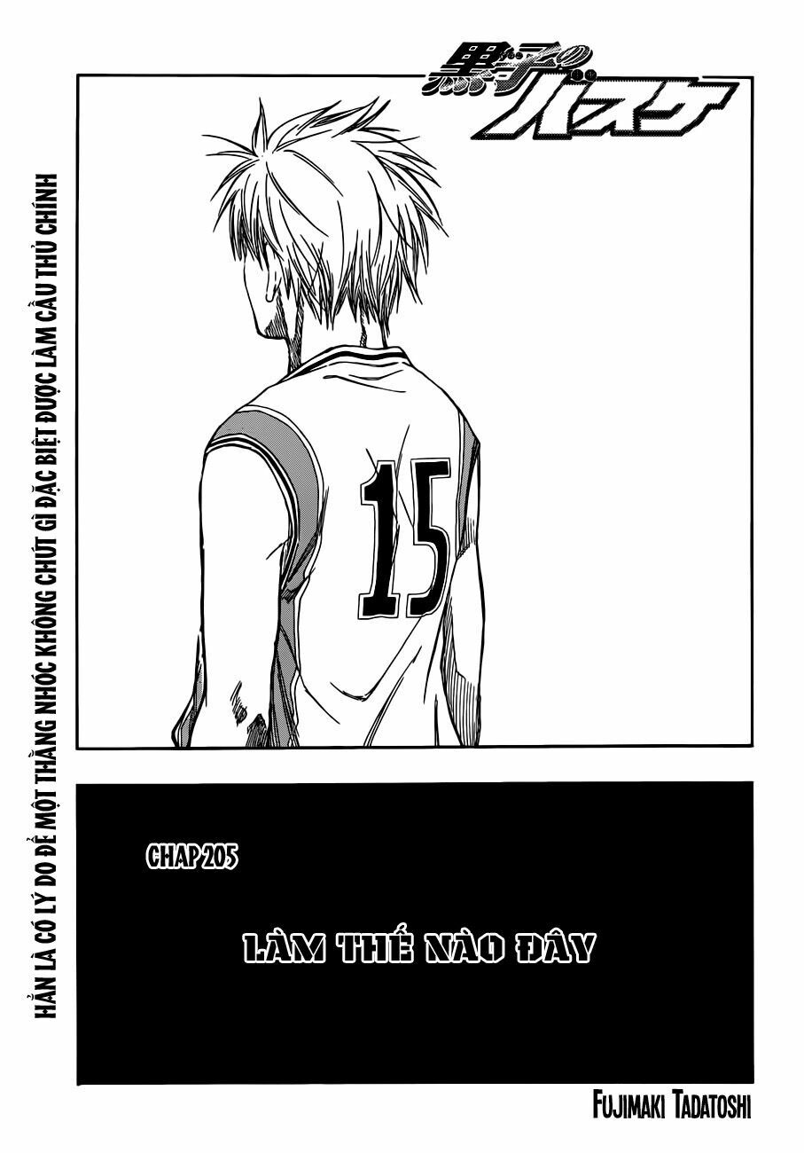 Vua bóng rổ Kuroko: Chapter 205