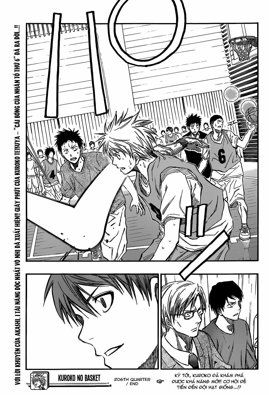Vua bóng rổ Kuroko: Chapter 206
