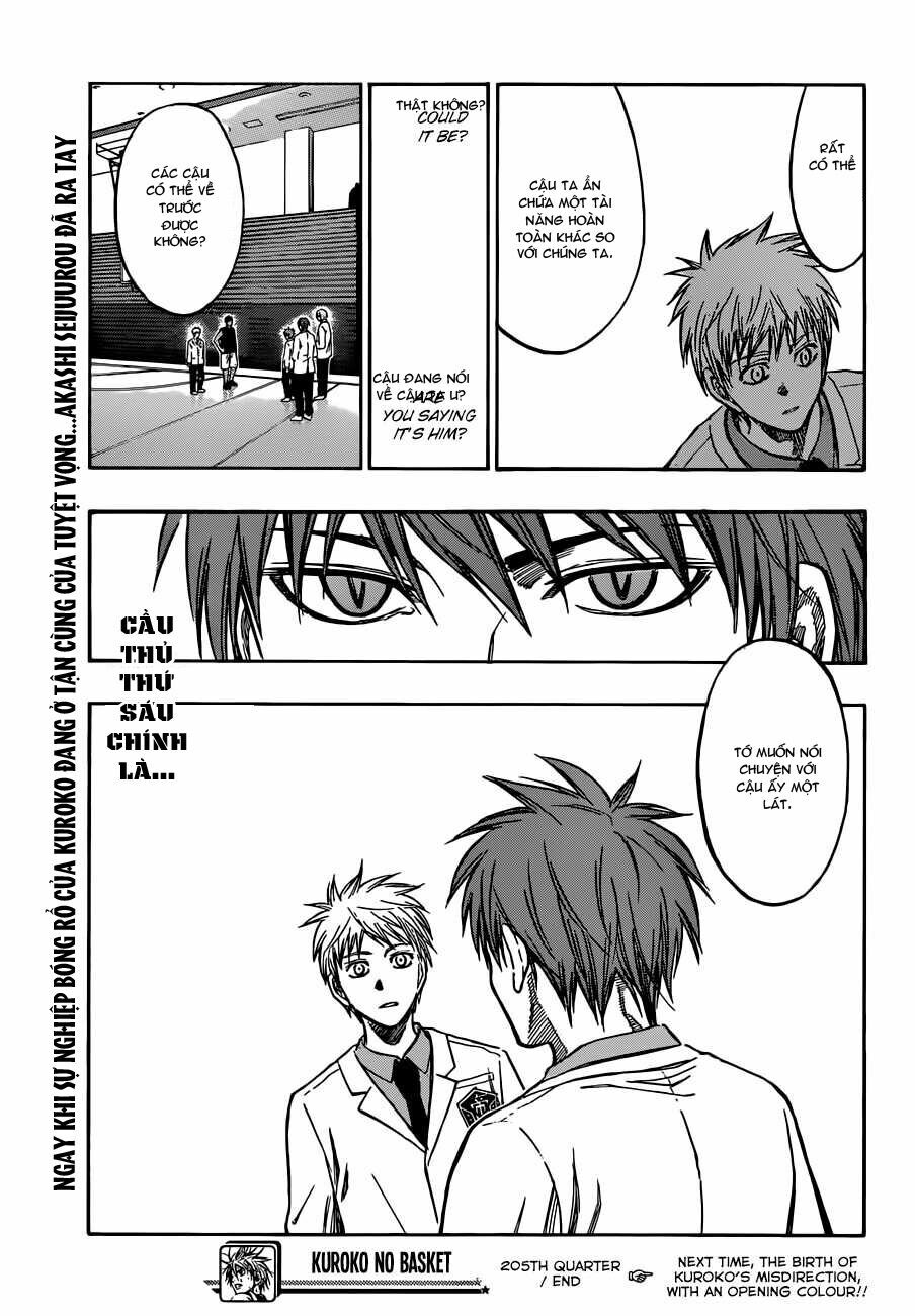Vua bóng rổ Kuroko: Chapter 206