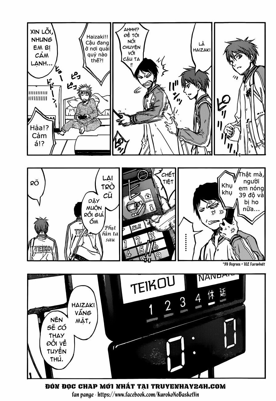 Vua bóng rổ Kuroko: Chapter 208