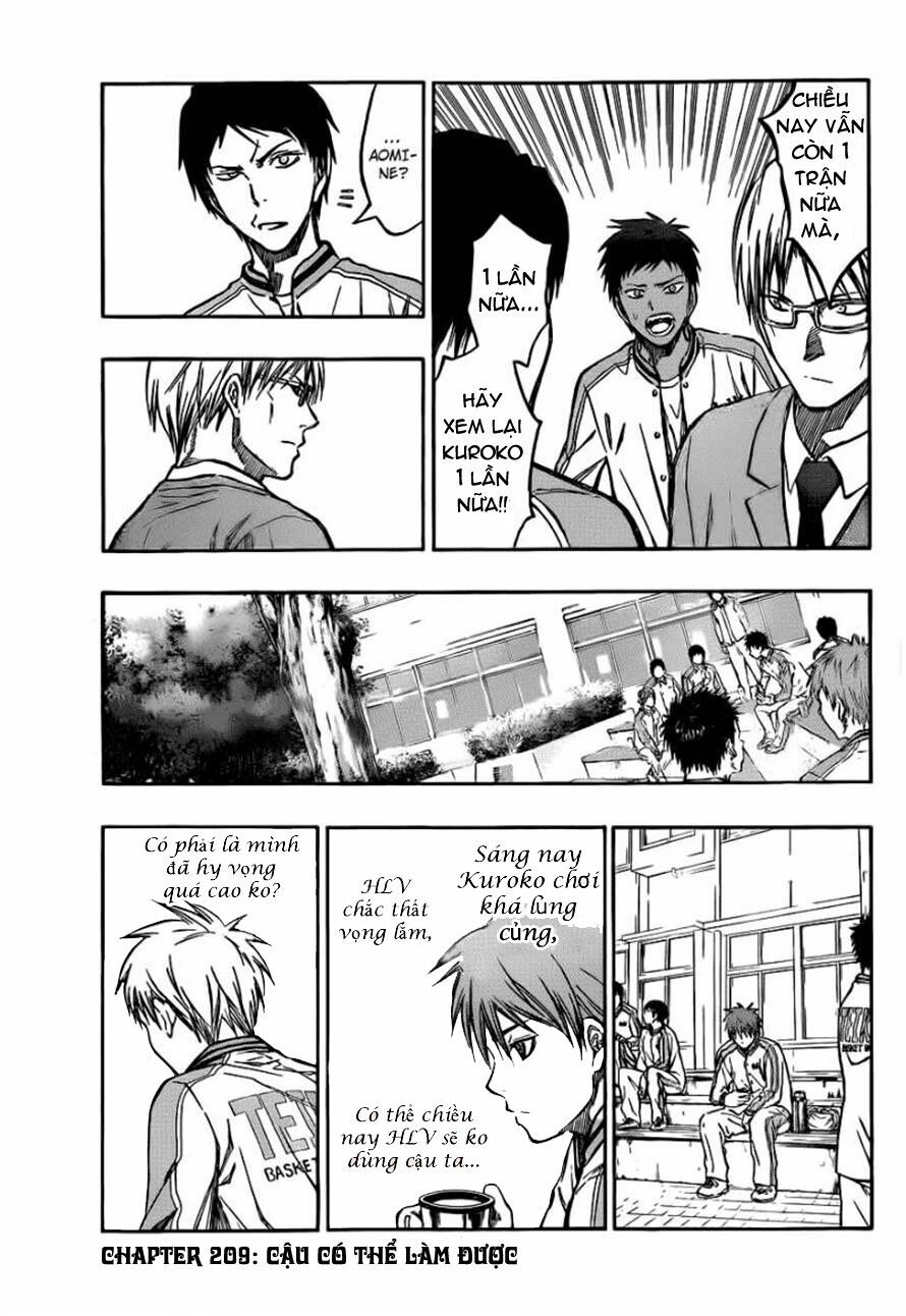 Vua bóng rổ Kuroko: Chapter 209