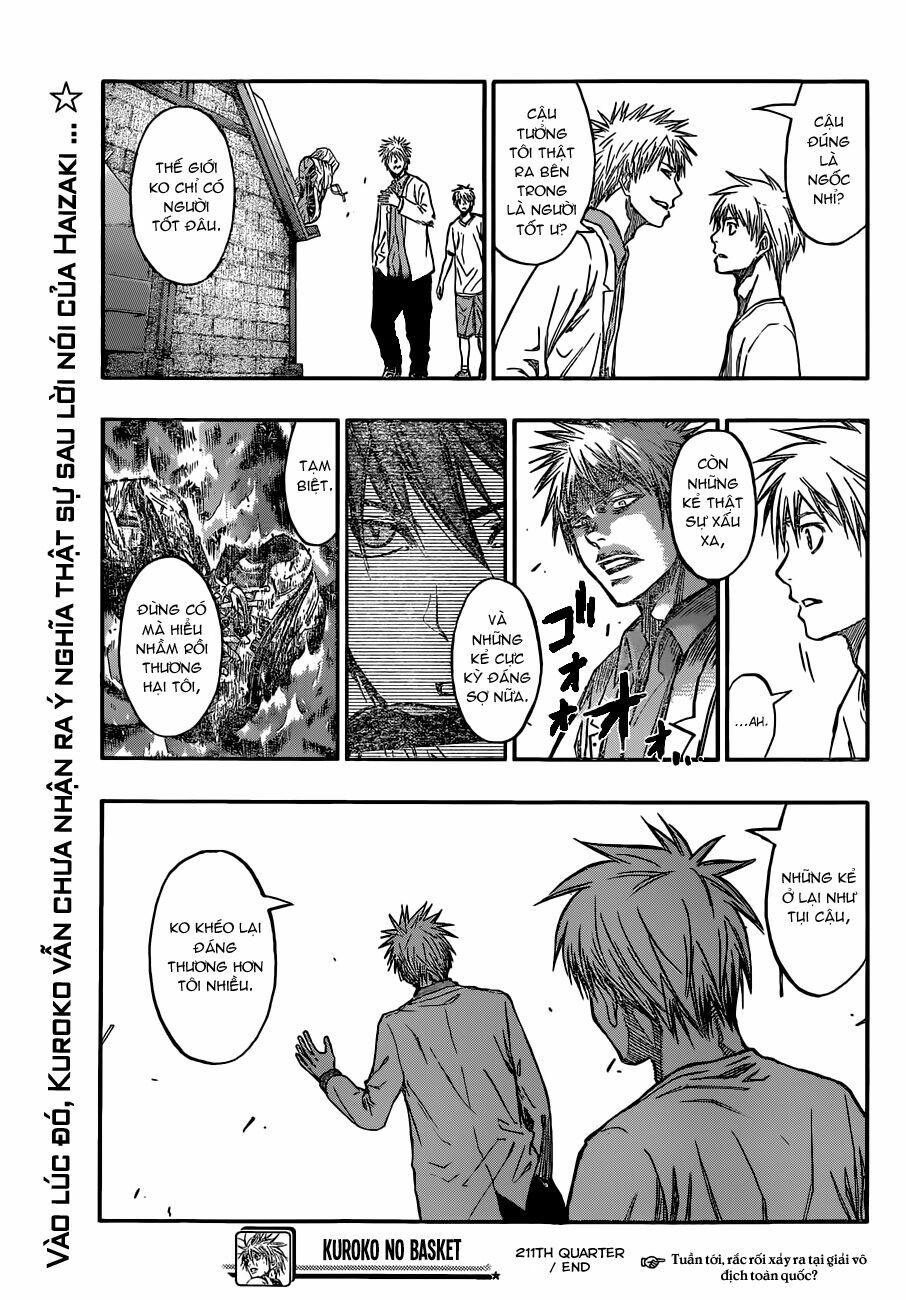 Vua bóng rổ Kuroko: Chapter 211
