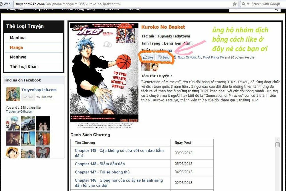 Vua bóng rổ Kuroko: Chapter 212