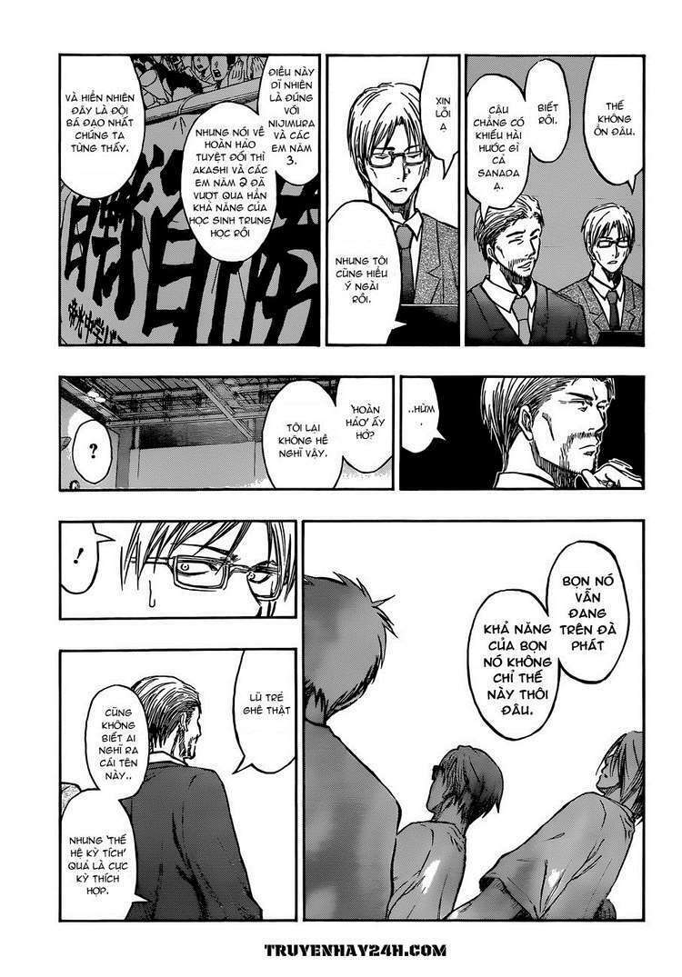 Vua bóng rổ Kuroko: Chapter 213