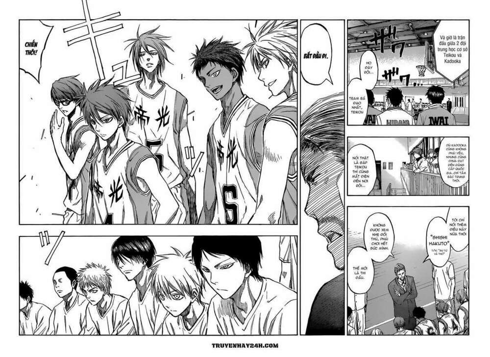Vua bóng rổ Kuroko: Chapter 213