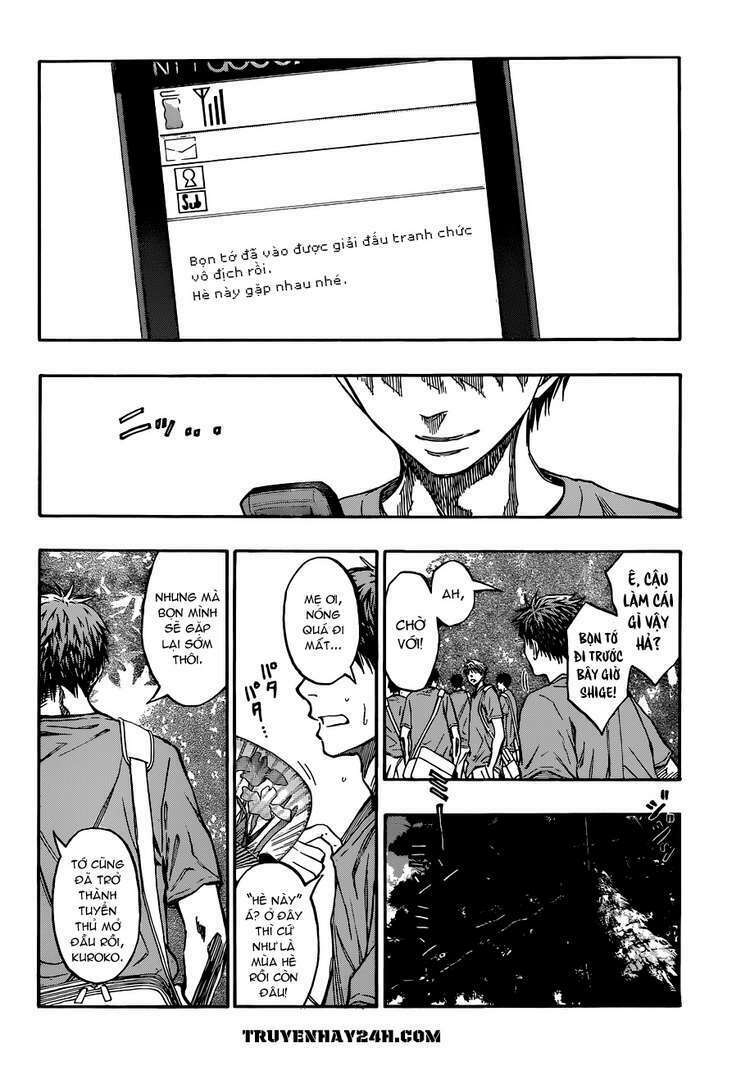 Vua bóng rổ Kuroko: Chapter 214