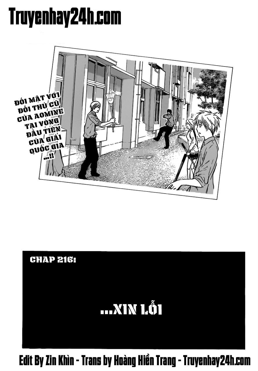 Vua bóng rổ Kuroko: Chapter 216