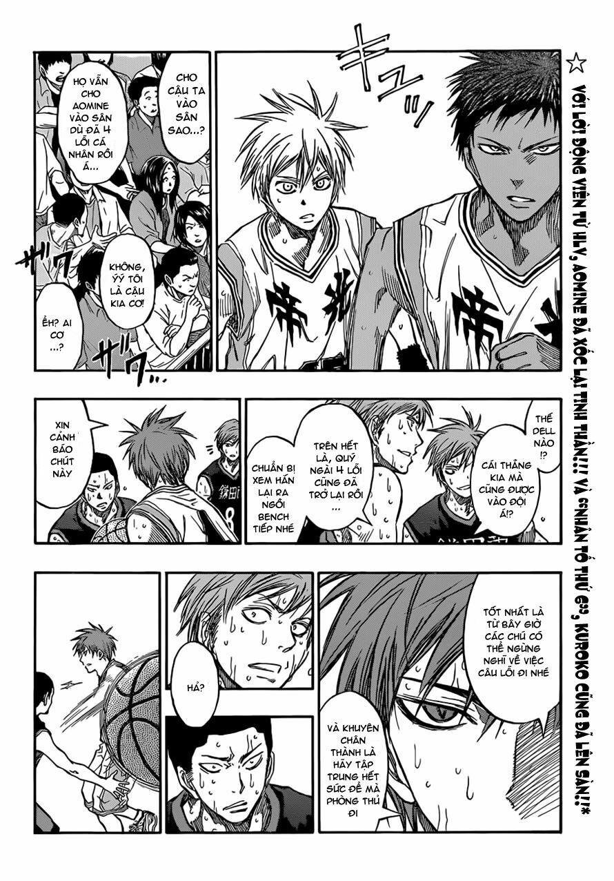 Vua bóng rổ Kuroko: Chapter 218