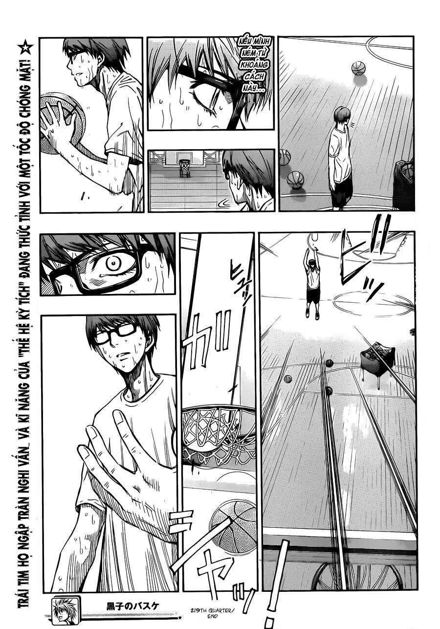 Vua bóng rổ Kuroko: Chapter 219