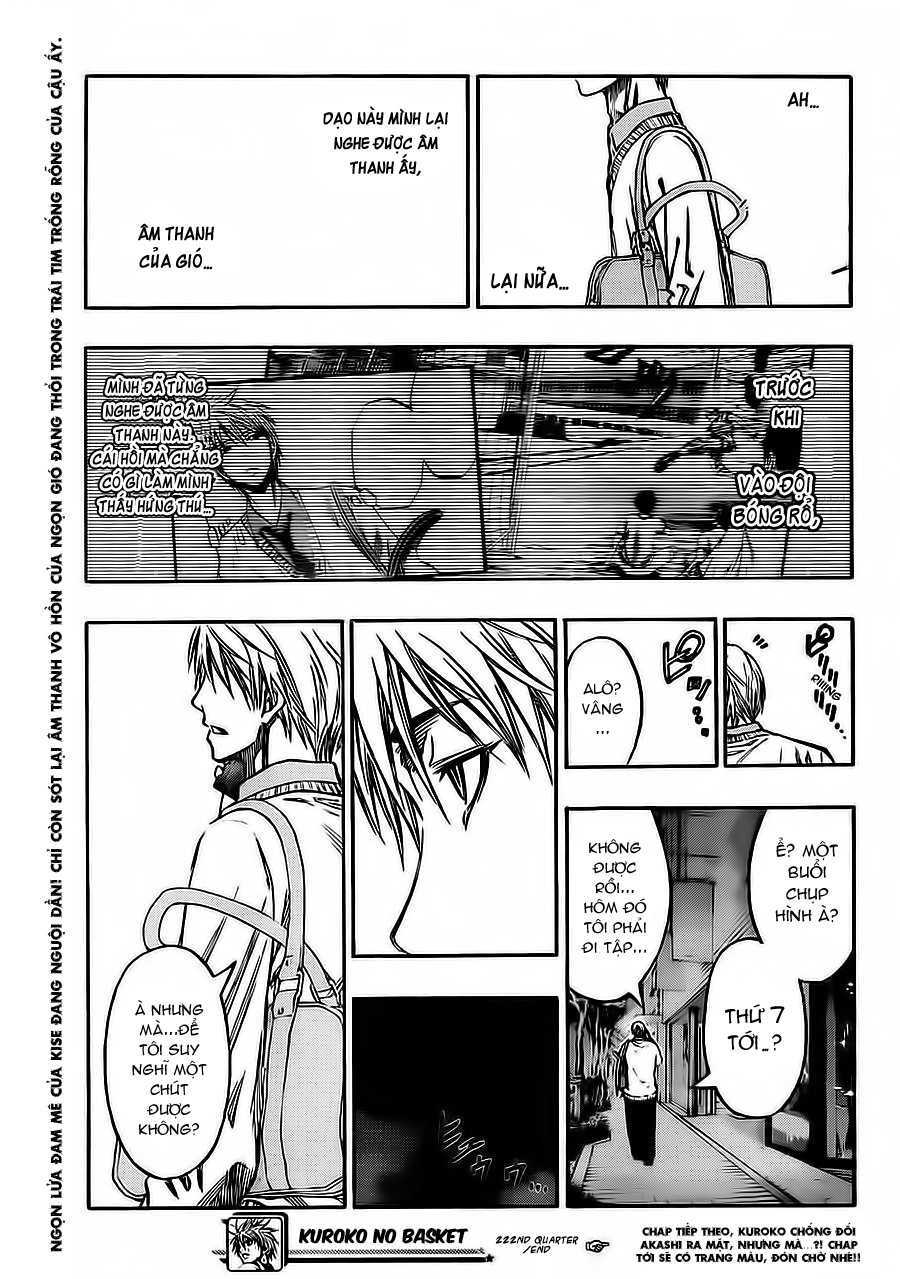 Vua bóng rổ Kuroko: Chapter 222