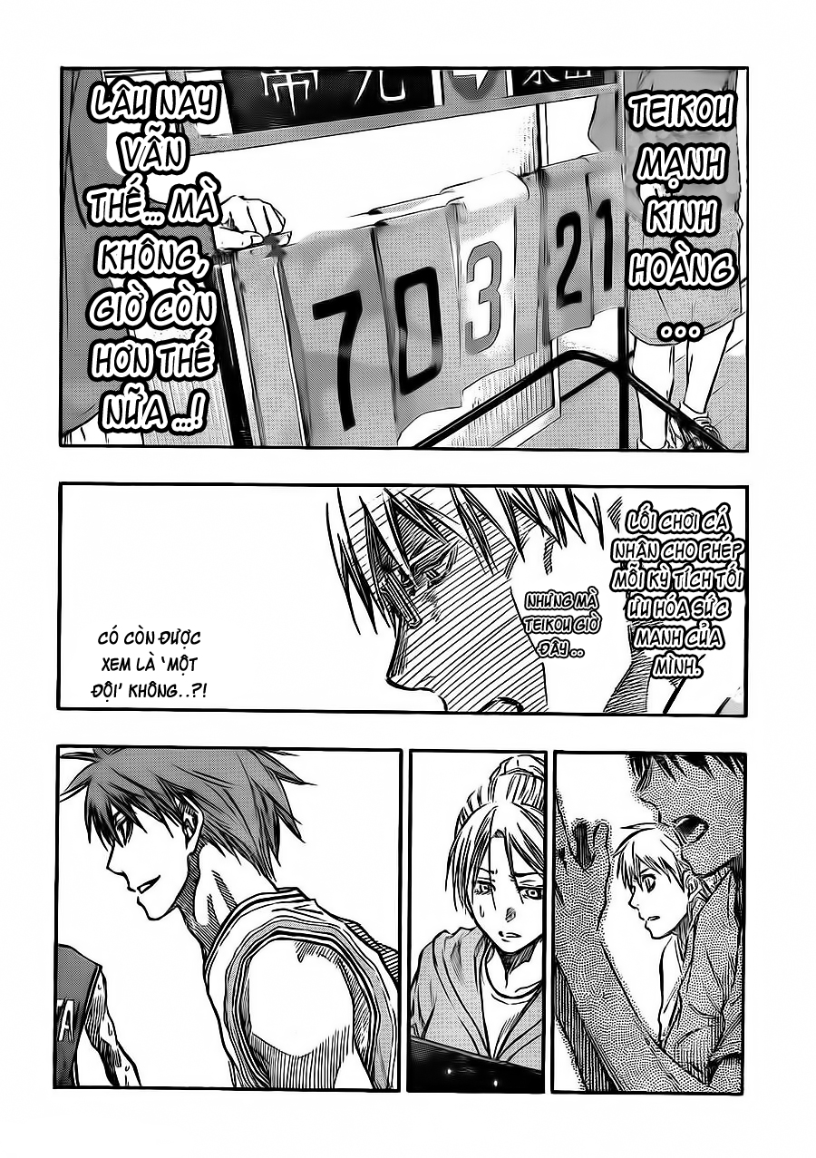 Vua bóng rổ Kuroko: Chapter 222