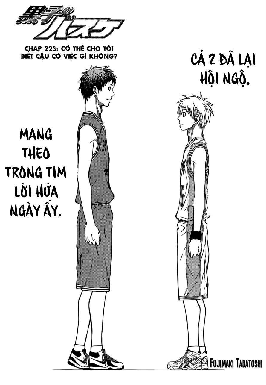 Vua bóng rổ Kuroko: Chapter 225