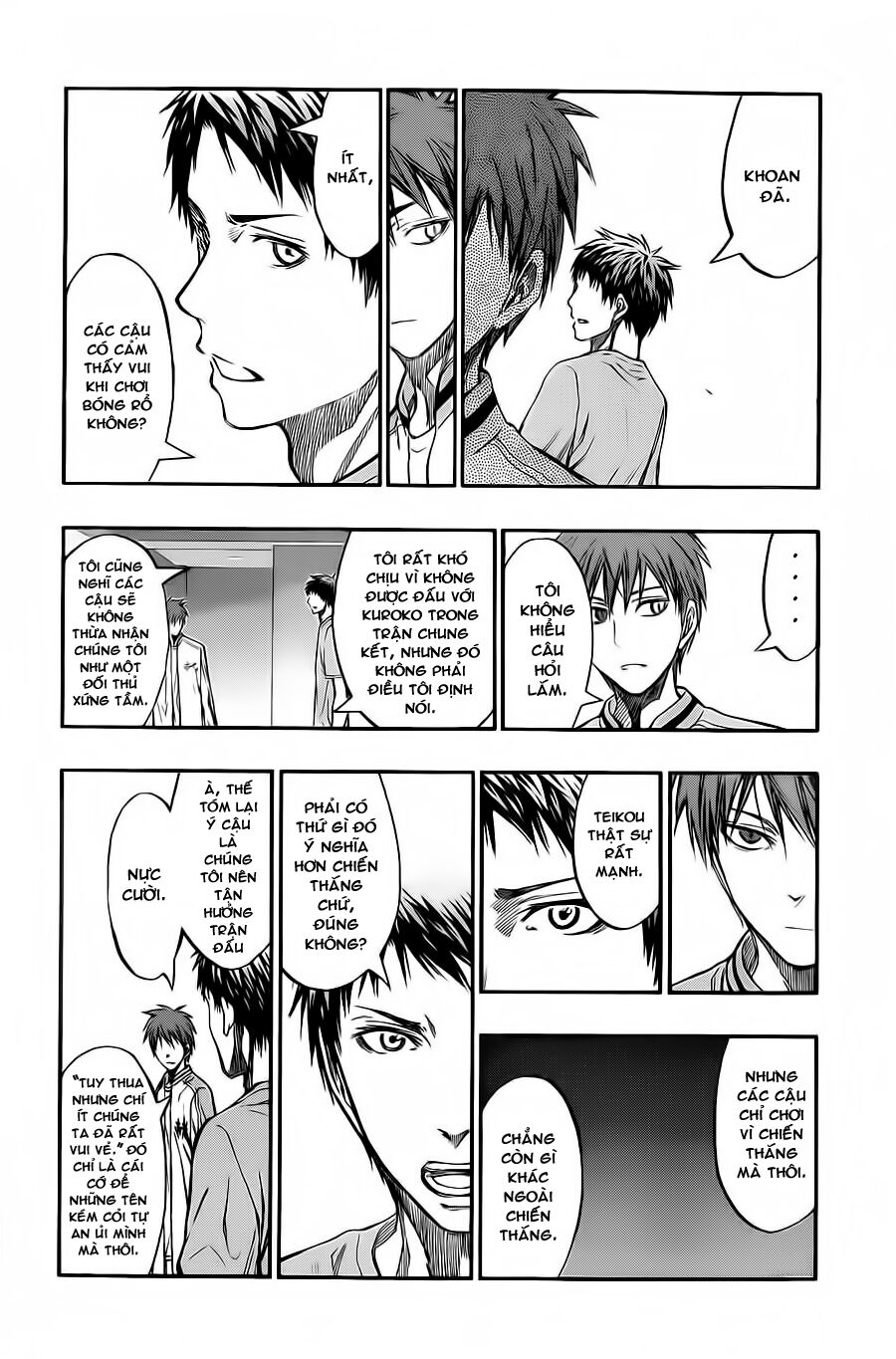 Vua bóng rổ Kuroko: Chapter 226