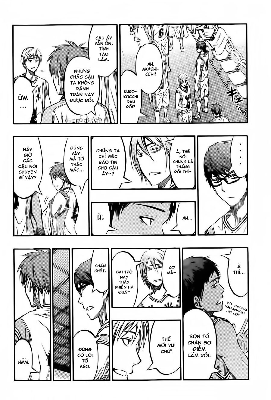 Vua bóng rổ Kuroko: Chapter 226