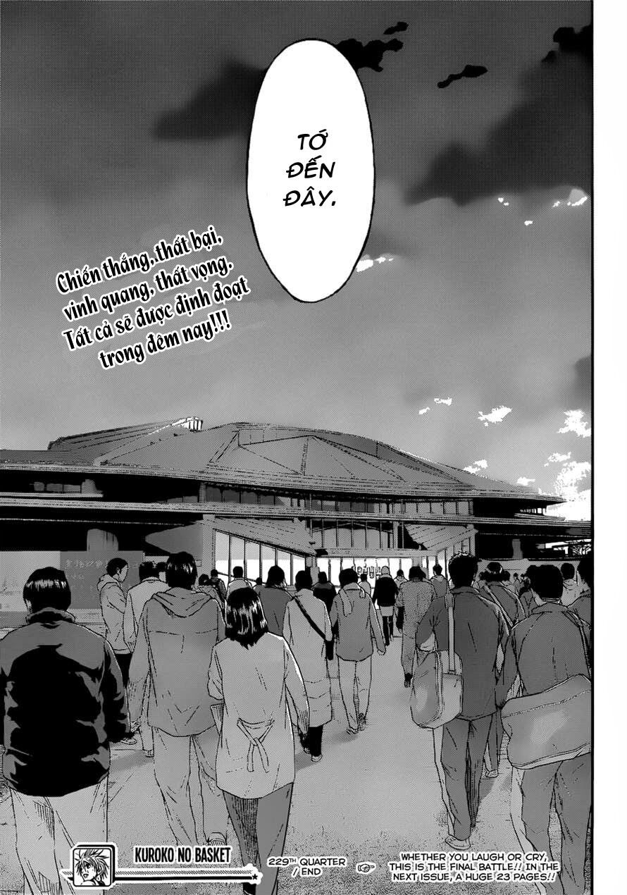 Vua bóng rổ Kuroko: Chapter 229