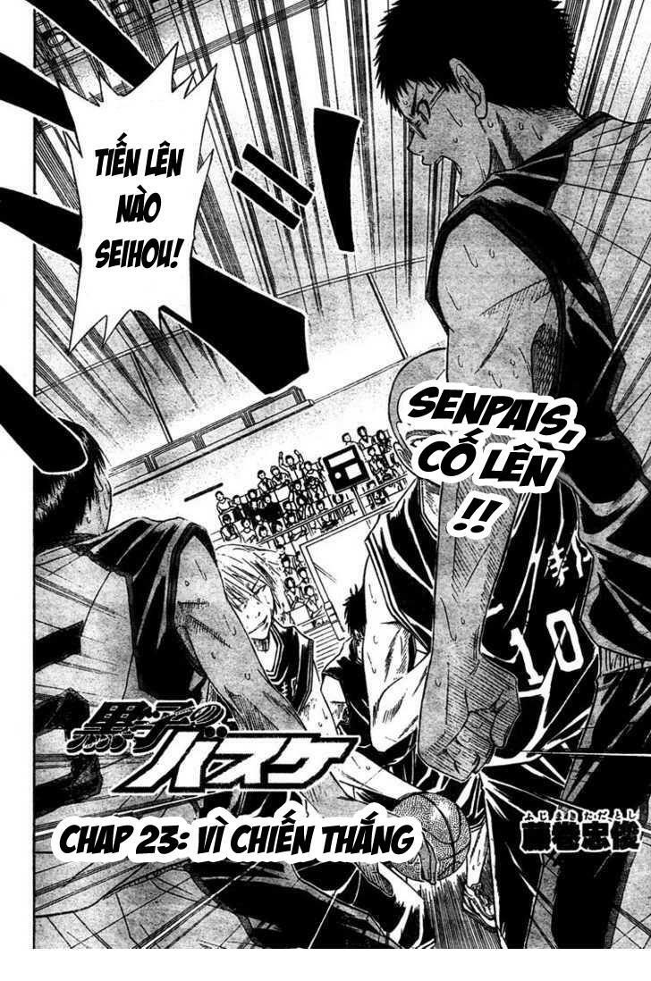 Vua bóng rổ Kuroko: Chapter 23