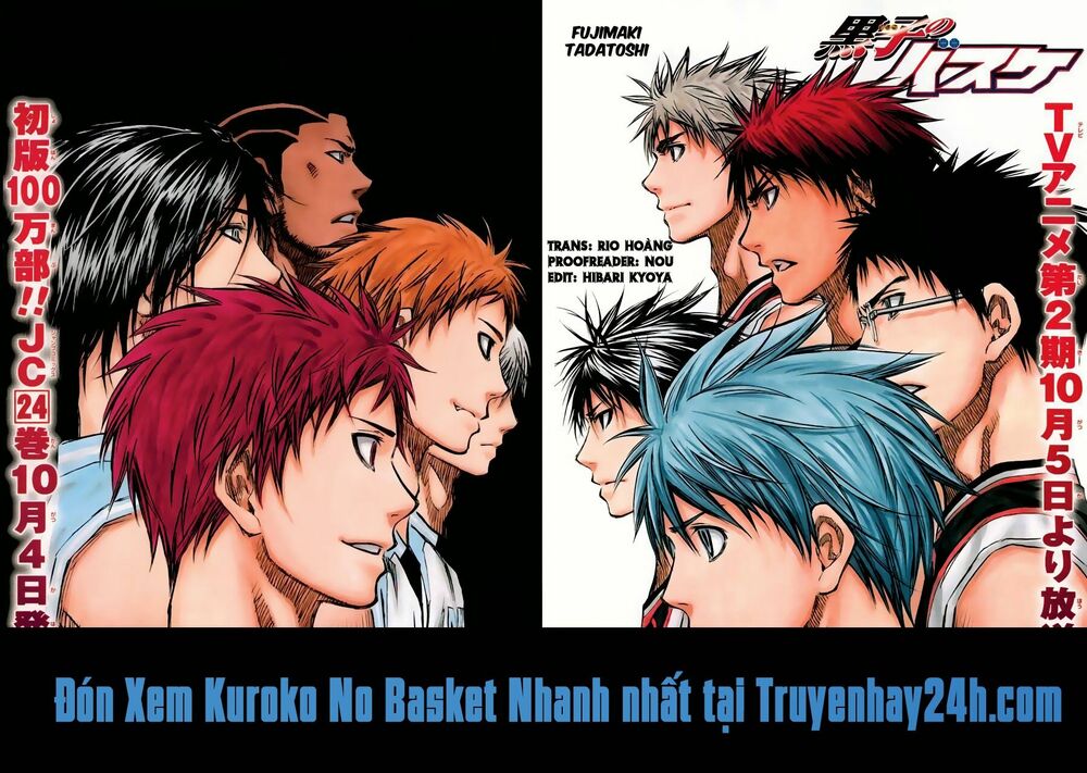 Vua bóng rổ Kuroko: Chapter 231