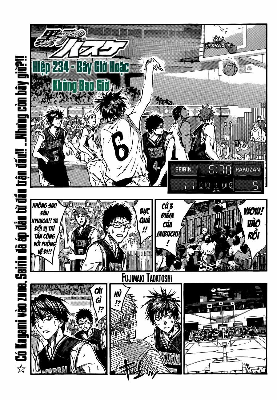 Vua bóng rổ Kuroko: Chapter 234