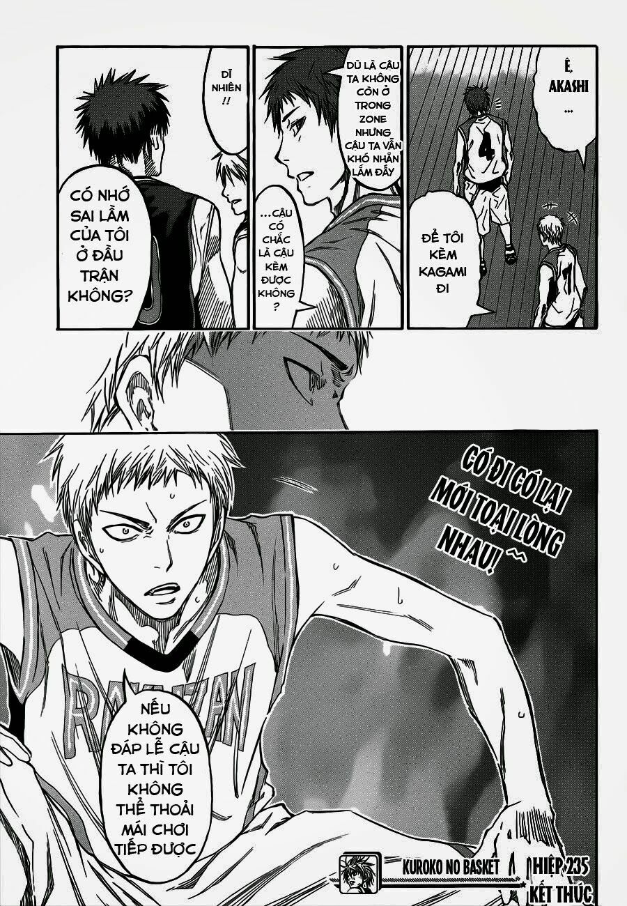 Vua bóng rổ Kuroko: Chapter 235
