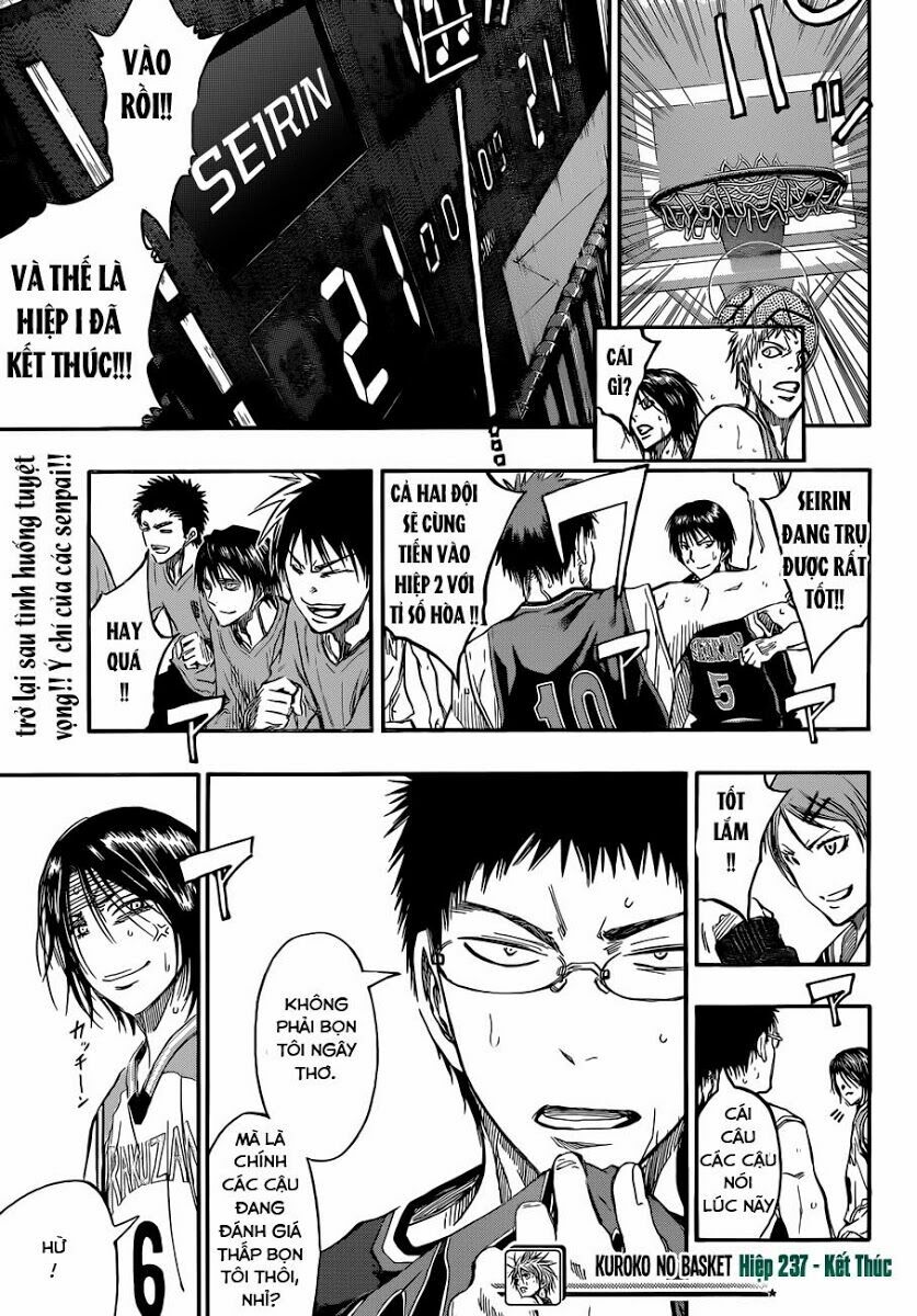 Vua bóng rổ Kuroko: Chapter 237