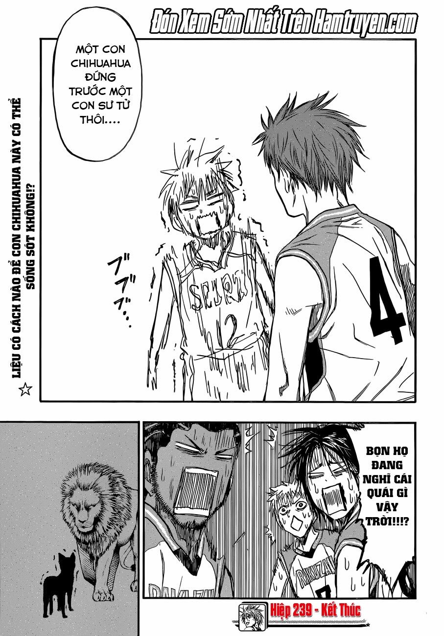 Vua bóng rổ Kuroko: Chapter 239
