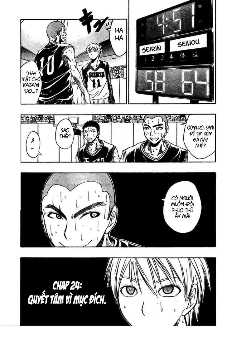Vua bóng rổ Kuroko: Chapter 24