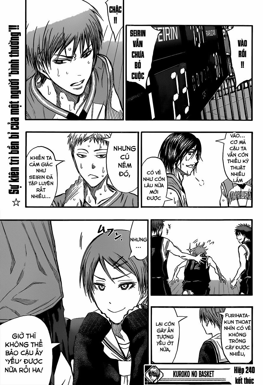 Vua bóng rổ Kuroko: Chapter 240