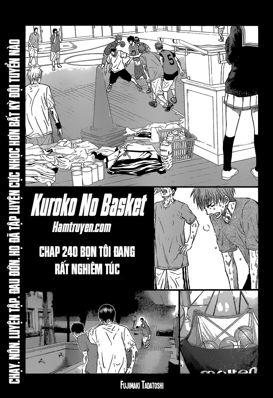 Vua bóng rổ Kuroko: Chapter 240