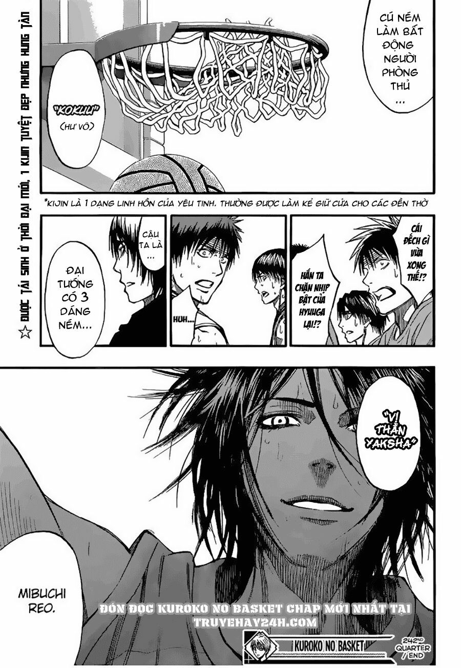 Vua bóng rổ Kuroko: Chapter 242