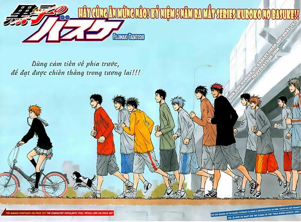 Vua bóng rổ Kuroko: Chapter 242