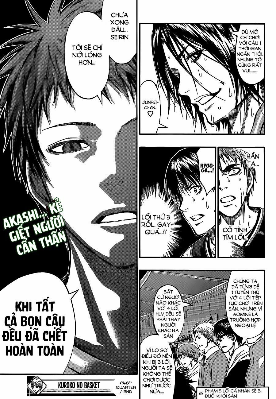 Vua bóng rổ Kuroko: Chapter 246