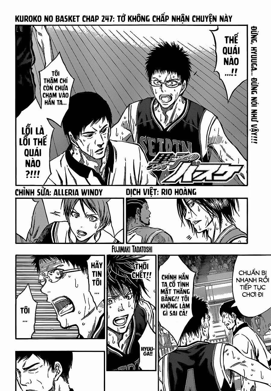 Vua bóng rổ Kuroko: Chapter 247