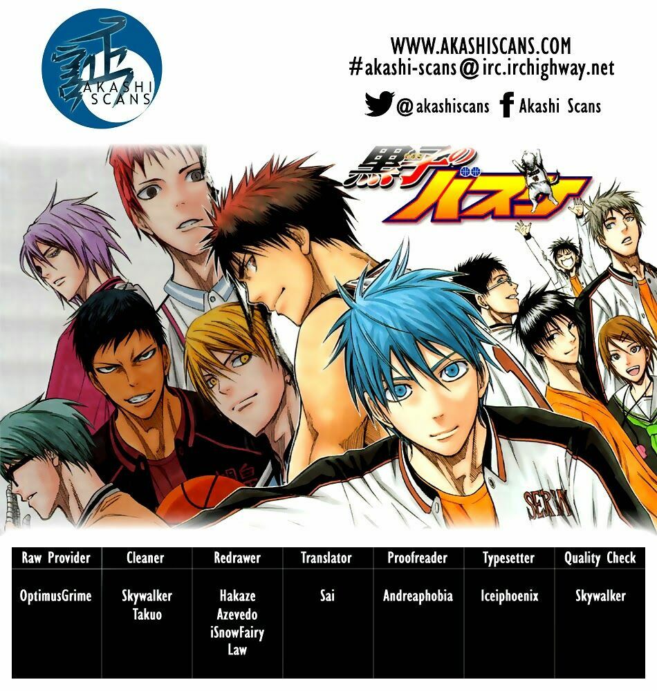 Vua bóng rổ Kuroko: Chapter 248
