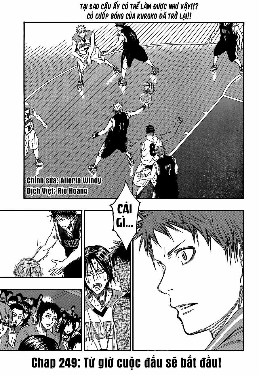 Vua bóng rổ Kuroko: Chapter 249