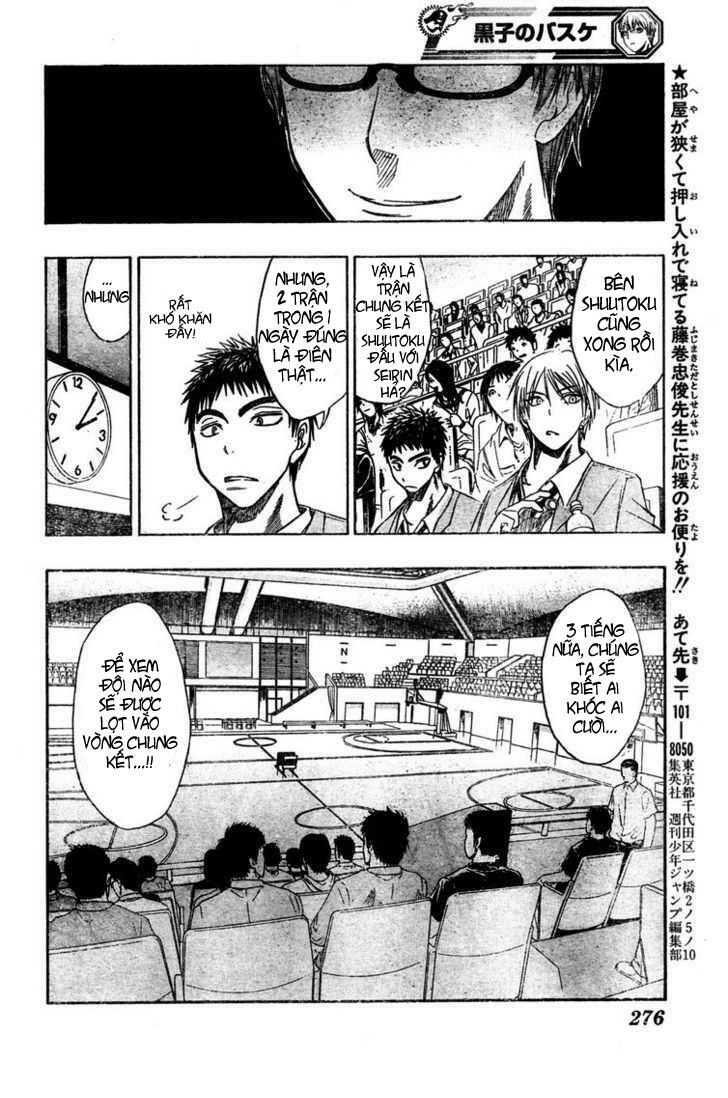 Vua bóng rổ Kuroko: Chapter 25