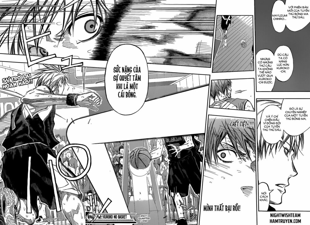 Vua bóng rổ Kuroko: Chapter 250