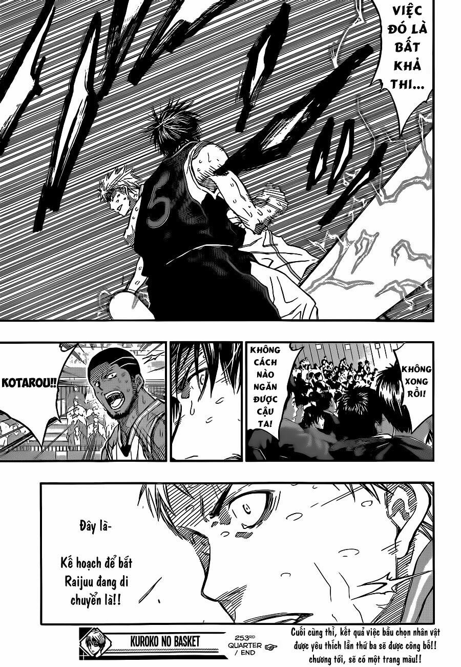 Vua bóng rổ Kuroko: Chapter 253