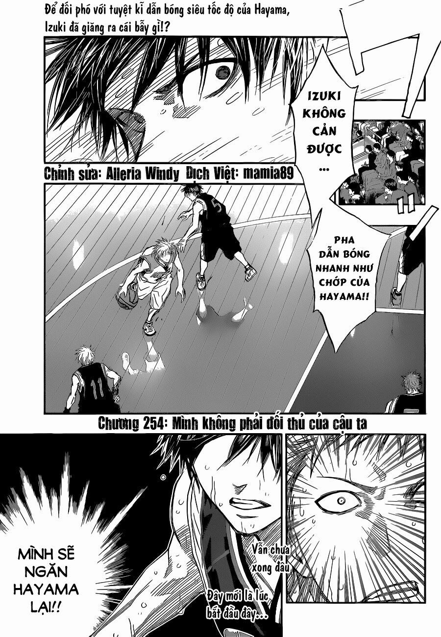 Vua bóng rổ Kuroko: Chapter 254