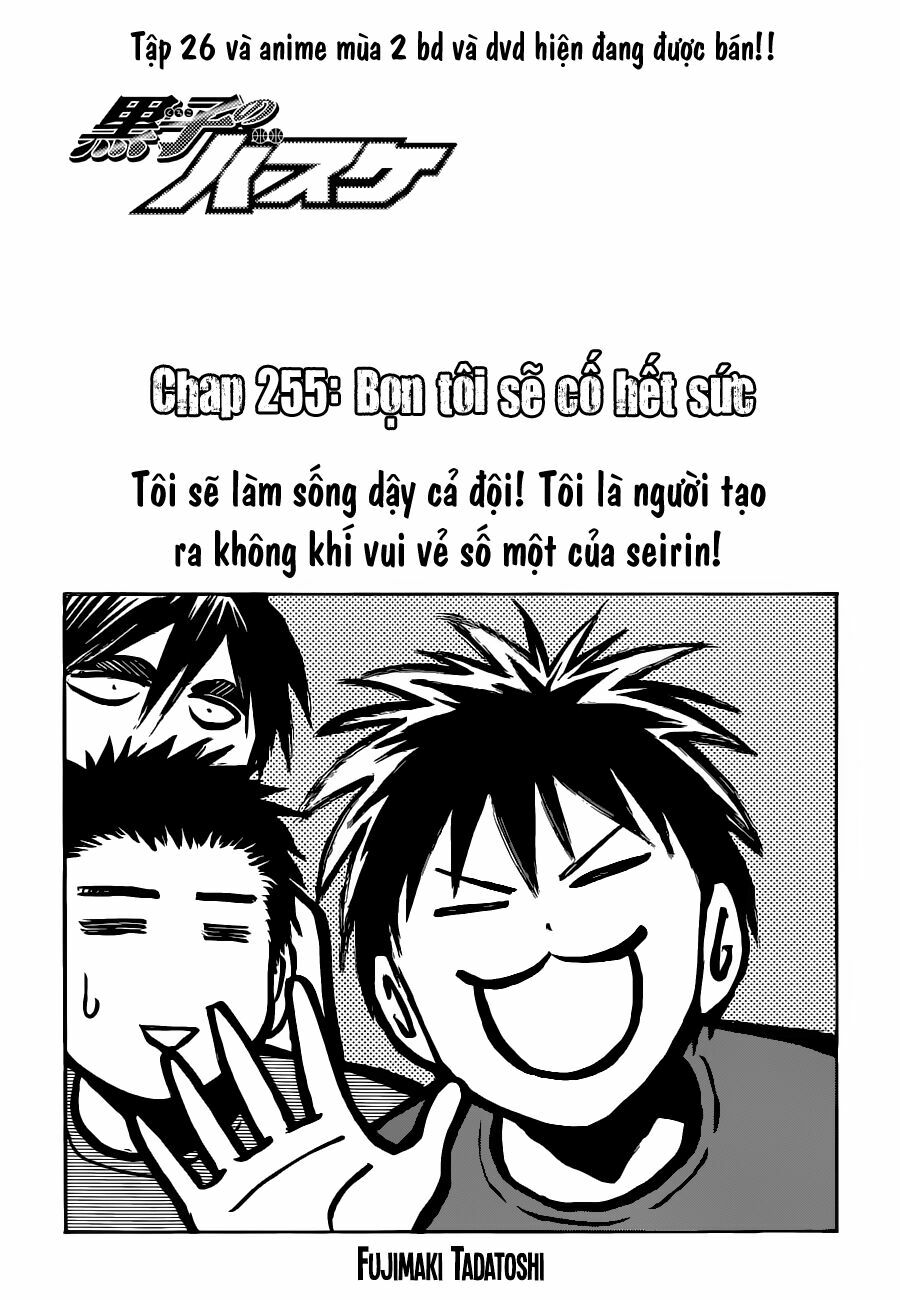 Vua bóng rổ Kuroko: Chapter 255