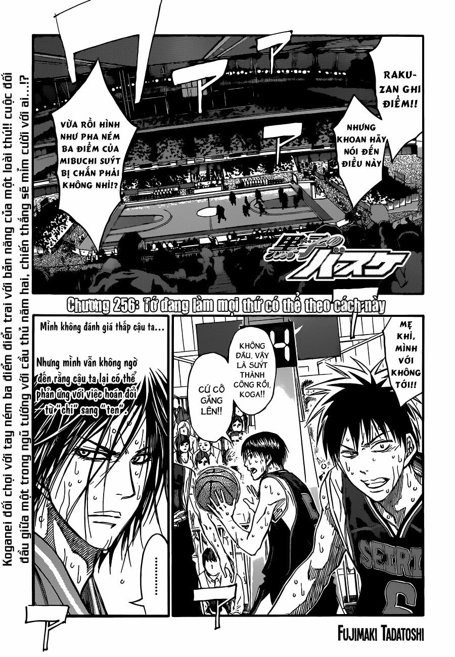 Vua bóng rổ Kuroko: Chapter 256
