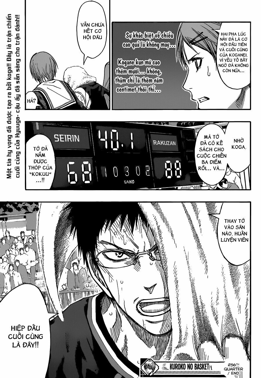 Vua bóng rổ Kuroko: Chapter 256