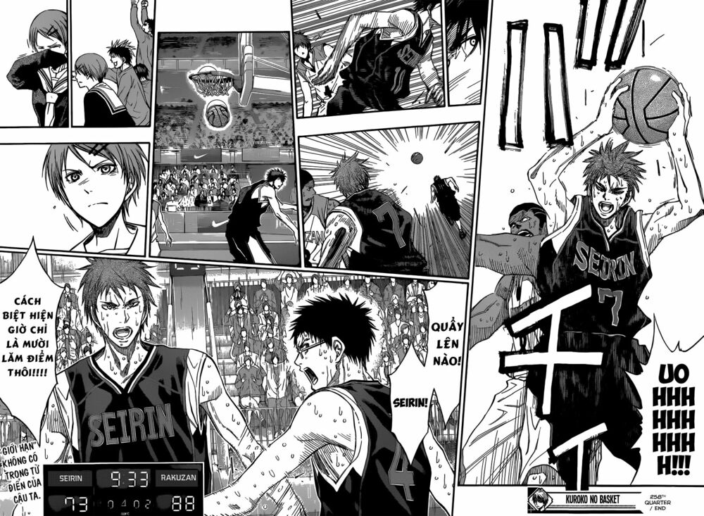 Vua bóng rổ Kuroko: Chapter 258