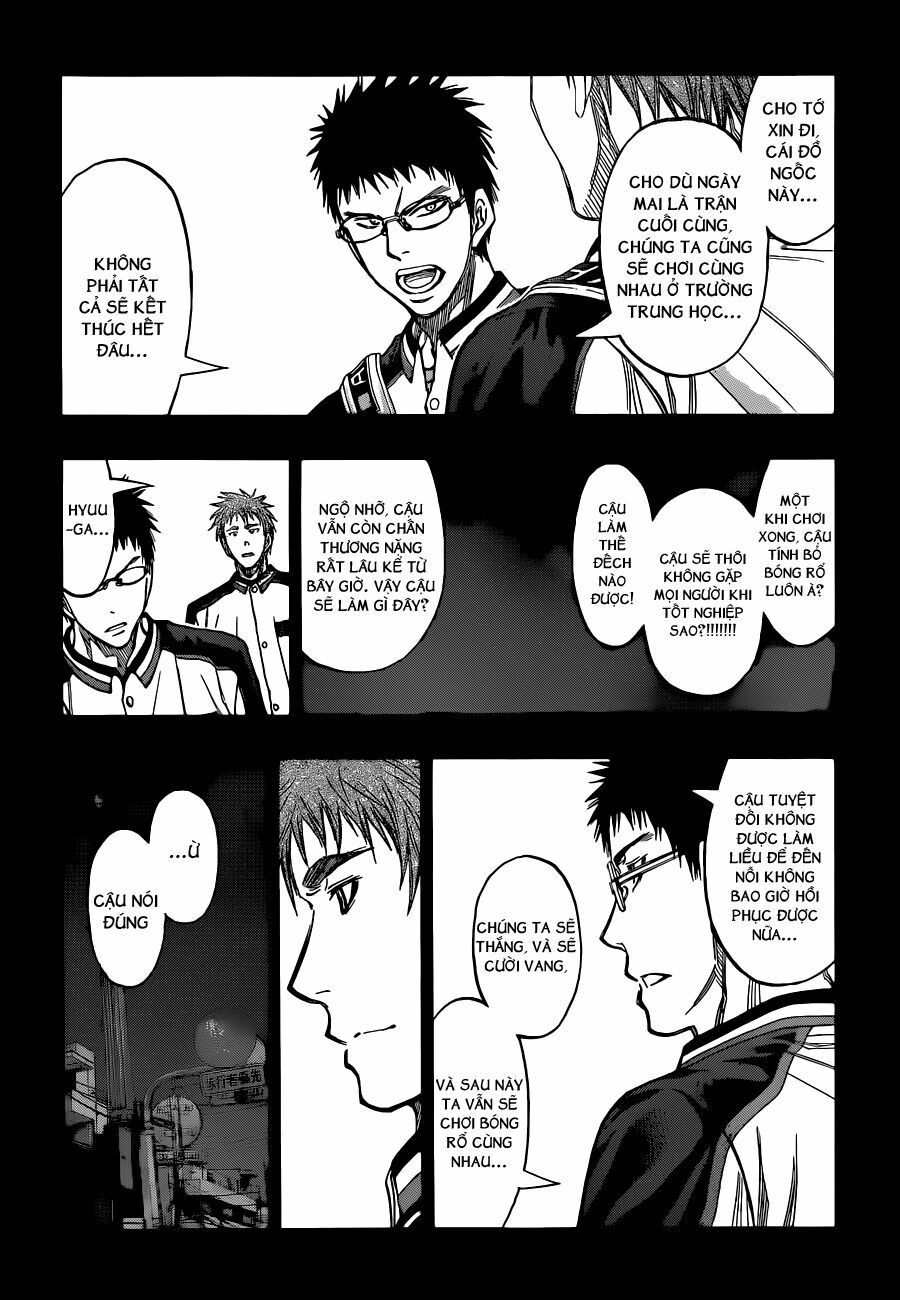 Vua bóng rổ Kuroko: Chapter 258