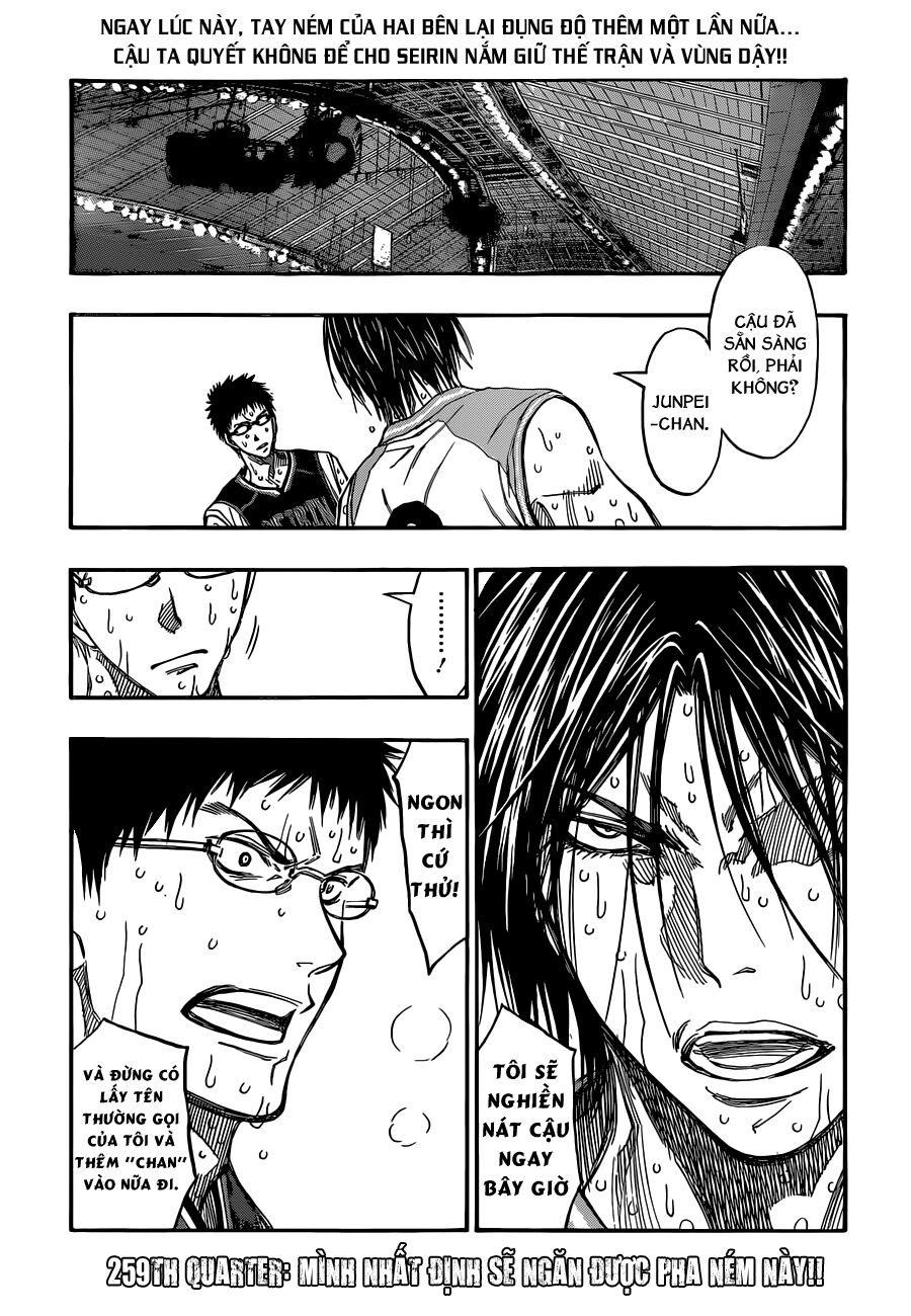 Vua bóng rổ Kuroko: Chapter 259